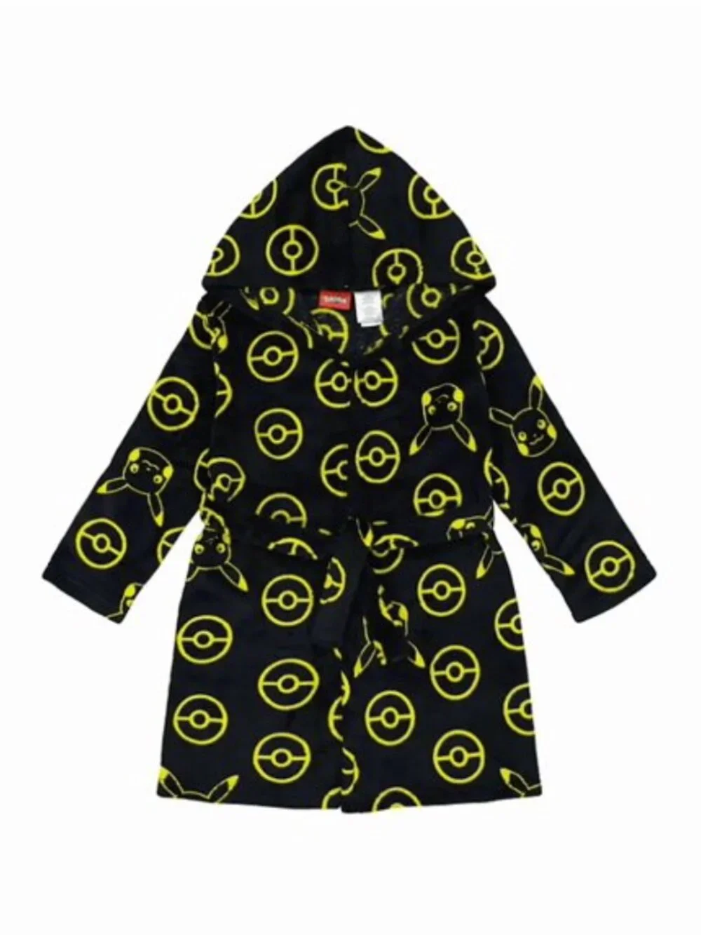 Pokemon Boy's 3-Piece Super Soft Hooded Robe & Pajama Set, Size 4 & 6 - New